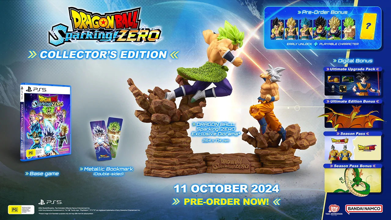 dragon ball sparking zero premium collector's edition